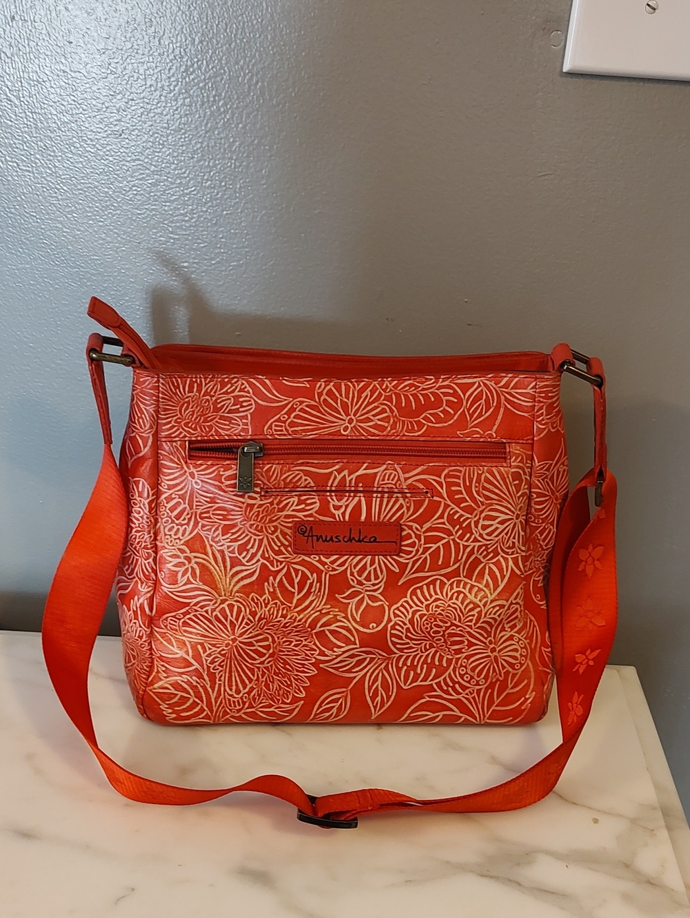 Anuschka Vintage Shoulder Bag